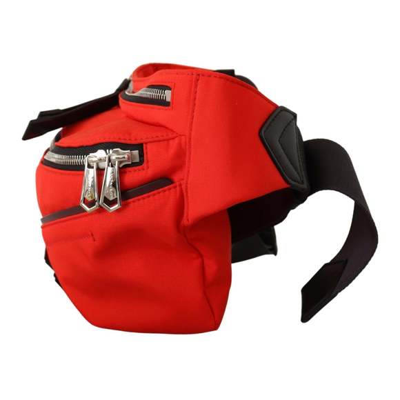 Givenchy Men's Red Polyamide Downtown Large Bum Belt Bag - Picture 2 of 5
